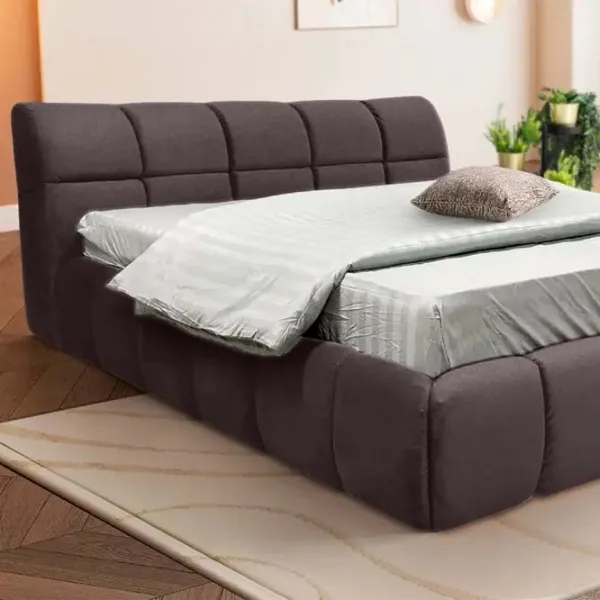 Кровать Crinela Lux Jenny Vogue 15 160 x 200 см / Фанера / Серый photo 4