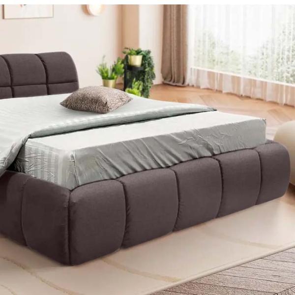 Кровать Crinela Lux Jenny Vogue 15 160 x 200 см / Фанера / Серый photo 5