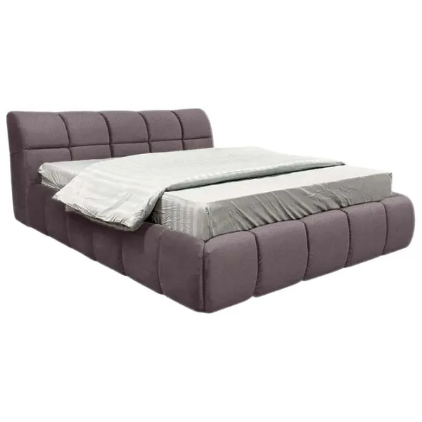 Кровать Crinela Lux Jenny Vogue 14 160 x 200 см / Фанера / Серебристо-серый photo 1