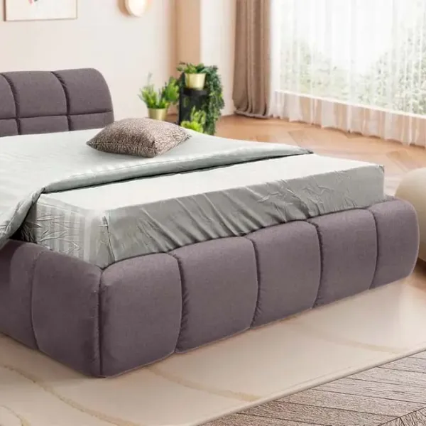 Кровать Crinela Lux Jenny Vogue 14 160 x 200 см / Фанера / Серебристо-серый photo 5