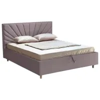 Кровать Crinela Confort New Sunny London 15 140 x 200 см / Фанера / Серый