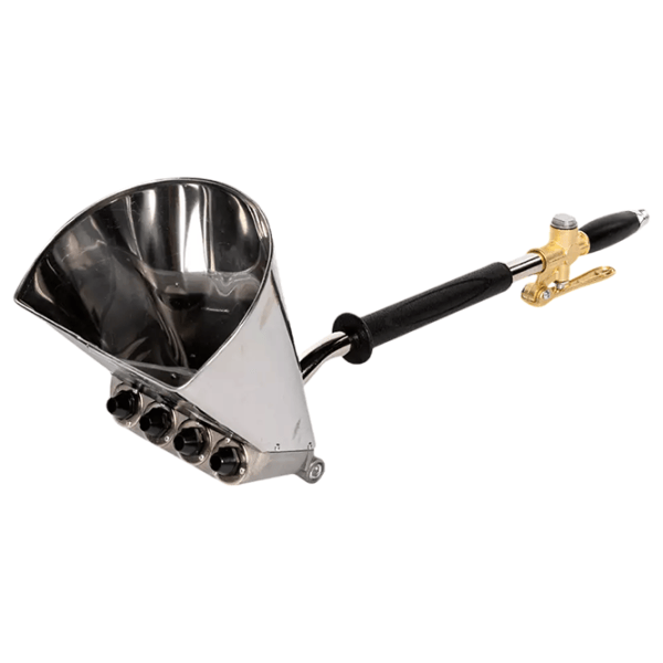 Mașină de tencuit pneumatica Detoolz DZ-C224  9 bar / Metalic photo 1