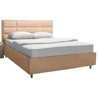 Кровать Crinela Confort Olivia London 02 180 x 200 см / Фанера / Капучино