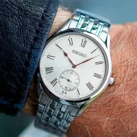Ceas de mână pentru bărbați Seiko SRK047P1 Cuarț / 39 mm photo 3