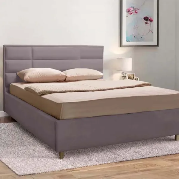 Кровать Crinela Confort Olivia London 15 180 x 200 см / Фанера / Серый photo 3