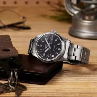 Ceas de mână pentru bărbați Seiko SRPG27K1 Mecanic / 39 mm photo 2