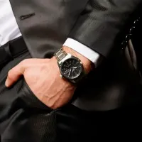 Ceas de mână pentru bărbați Seiko SRPG27K1 Mecanic / 39 mm photo 3