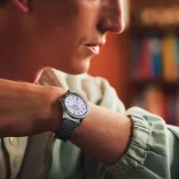 Ceas de mână pentru bărbați Seiko SRPL73J1 Mecanic / 40 mm photo 4