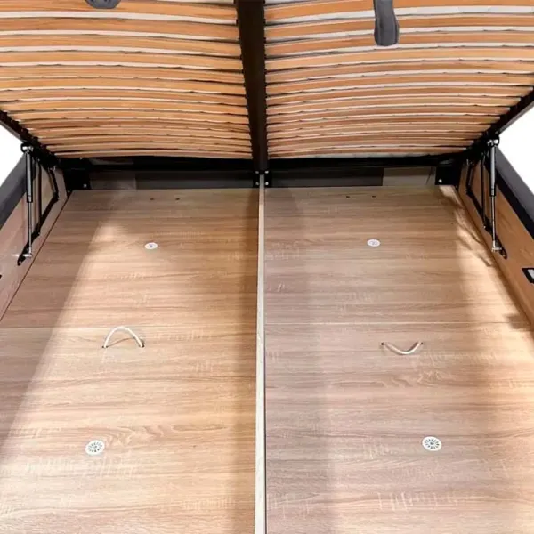 Кровать Crinela Lux Sofi Mono 07 180 x 200 см / Фанера / Тёмно-серый photo 5