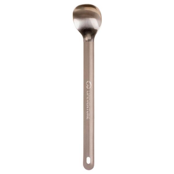 Tacâmuri de camping Lifeventure Long Handled Spoon 1 / Titan photo 1