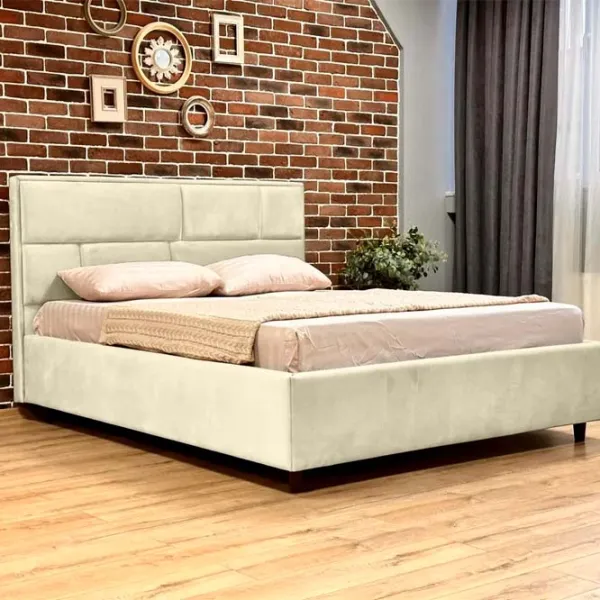 Кровать Crinela Lux Sofi Laguna 03 180 x 200 см / Фанера / Слоновая кость photo 2