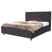 Pat Crinela Lux Maria Mono 07 180 x 200 cm / Placaj / Dark Gray