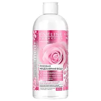 Loțiune demachiantă pentru ochi Eveline Cosmetics Trandafir Apă micelară / 0.4l