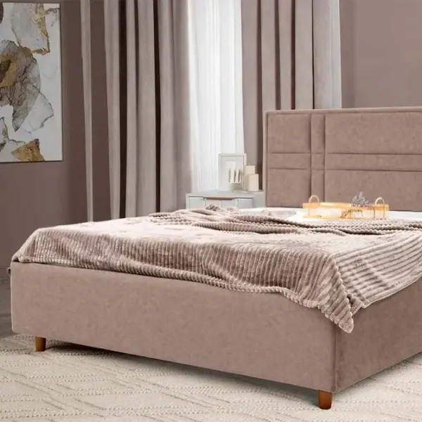 Pat Crinela Lux Maria Mono 04 160 x 200 cm / Placaj / Light Brown photo 5