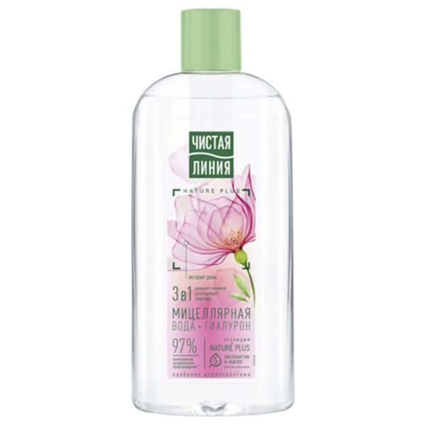 Loțiune demachiantă pentru ochi Чистая Линия Trandafir Apă micelară / 0.4l photo 1