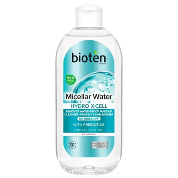 Loțiune demachiantă pentru ochi Bioten Hydro X-CELL Apă micelară / 0.4l photo 1