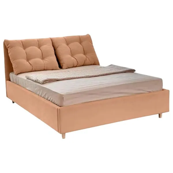 Кровать Crinela Confort New Adele London 03 140 x 200 см / Фанера / Бежевый photo 2