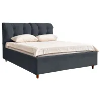 Кровать Crinela Premium Adele Laguna 44 160 x 200 см / Фанера / Графит