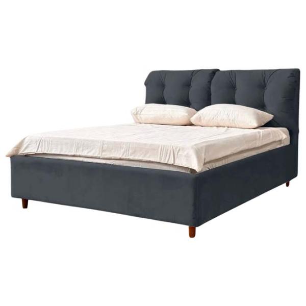 Кровать Crinela Premium Adele Laguna 44 160 x 200 см / Фанера / Графит photo 3