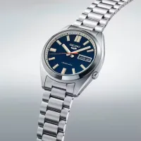 Ceas de mână pentru bărbați Seiko SRPK87K1 Mecanic / 37 mm photo 4