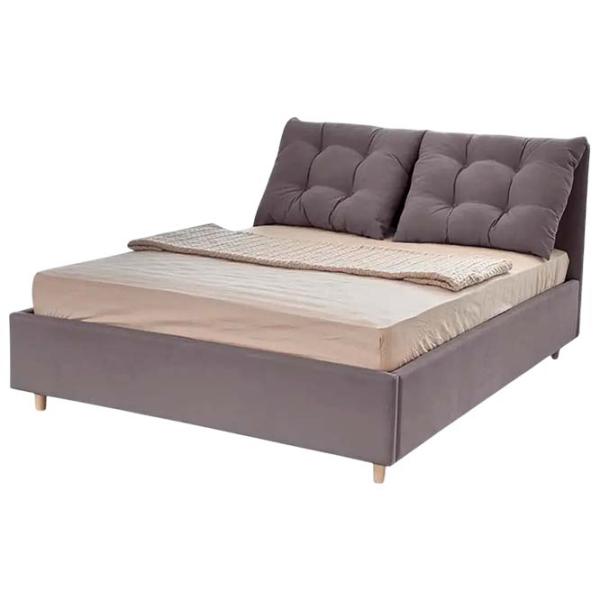 Кровать Crinela Confort New Adele London 15 140 x 200 см / Фанера / Серый photo 1