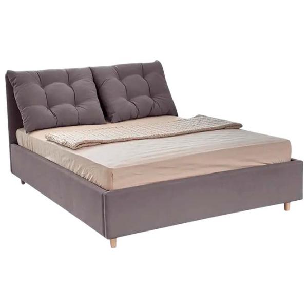 Кровать Crinela Confort New Adele London 15 140 x 200 см / Фанера / Серый photo 2