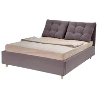 Кровать Crinela Confort New Adele London 15 180 x 200 см / Фанера / Серый