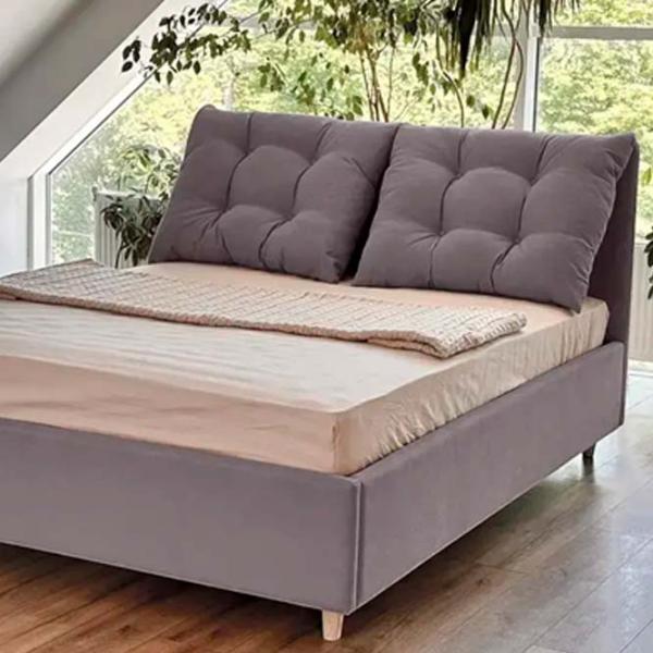 Кровать Crinela Confort New Adele London 15 180 x 200 см / Фанера / Серый photo 4