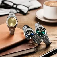 Ceas de mână pentru bărbați Seiko SRPL57K1 Mecanic / 37 mm photo 2