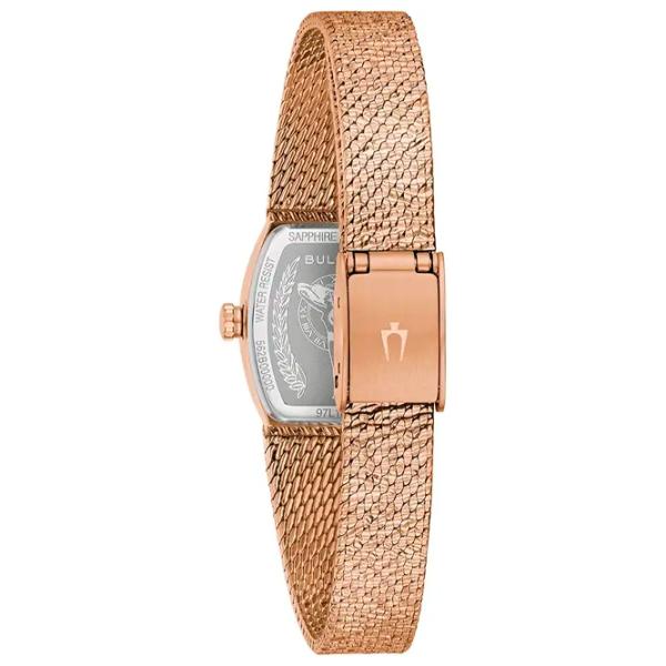 Ceas de mână pentru femei Bulova 97L185 Cuarț / 17 mm photo 5