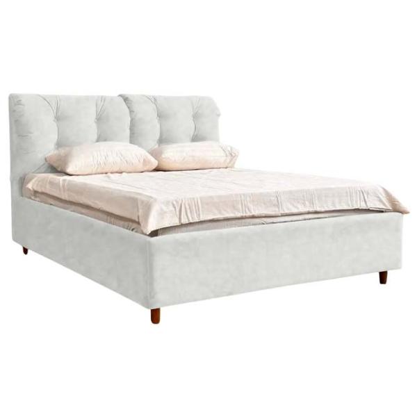 Кровать Crinela Premium Adele Malibu 01 160 x 200 см / Фанера / Белый photo 1