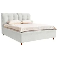 Кровать Crinela Premium Adele Malibu 01 160 x 200 см / Фанера / Белый