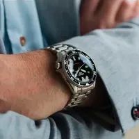 Ceas de mână pentru bărbați Seiko SRPL85K1 Mecanic / 43 mm photo 3