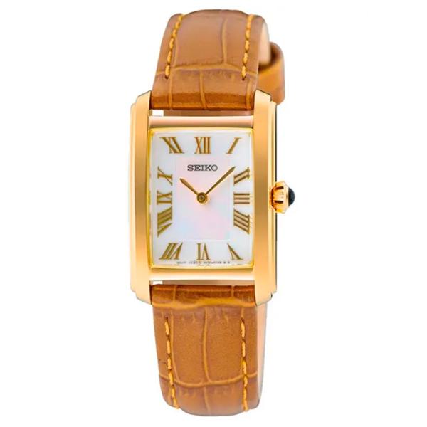 Ceas de mână pentru femei Seiko SWR100P1 Cuarț / 30 x 22 mm photo 1