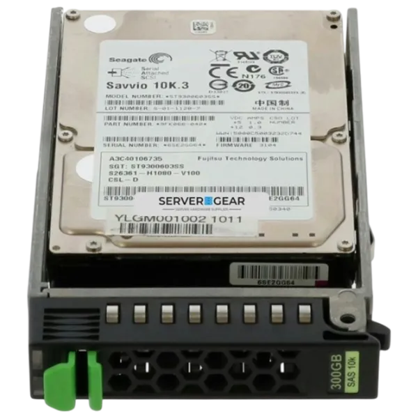 HDD FUJITSU HD SAS 6G 300 GB S26361-F4482-L130 / Silver photo 1