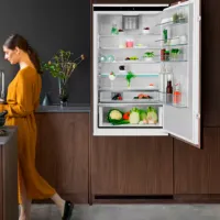 Frigider AEG NSC7P751DS cu congelator jos 376 l / 188.4 cm / White photo 11