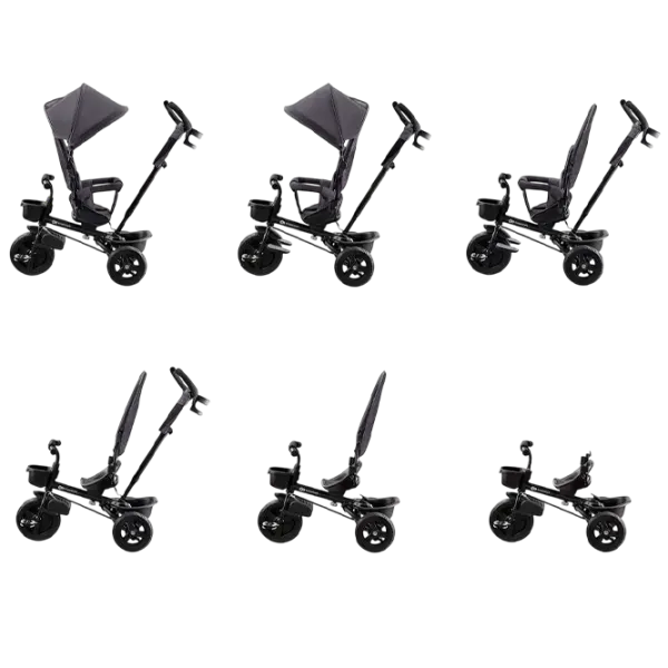 Triciclu KinderKraft Aveo 25 kg / Malachite Grey photo 7