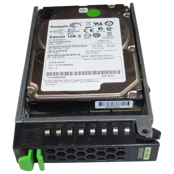 HDD FUJITSU HD SAS 6G 300 ГБ S26361-F5247-L130 / Серебряный photo 1