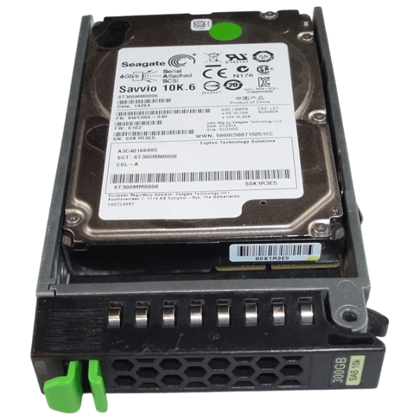HDD FUJITSU HD SAS 6G 300 ГБ S26361-F5247-L130 / Серебряный photo 1