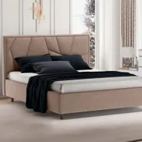 Pat Crinela Lux Agata Mono 04 160 x 200 cm / Placaj / Light Brown photo 2