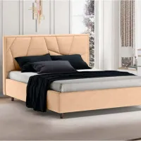 Pat Crinela Lux Agata Mono 02 180 x 200 cm / Placaj / Beige photo 2
