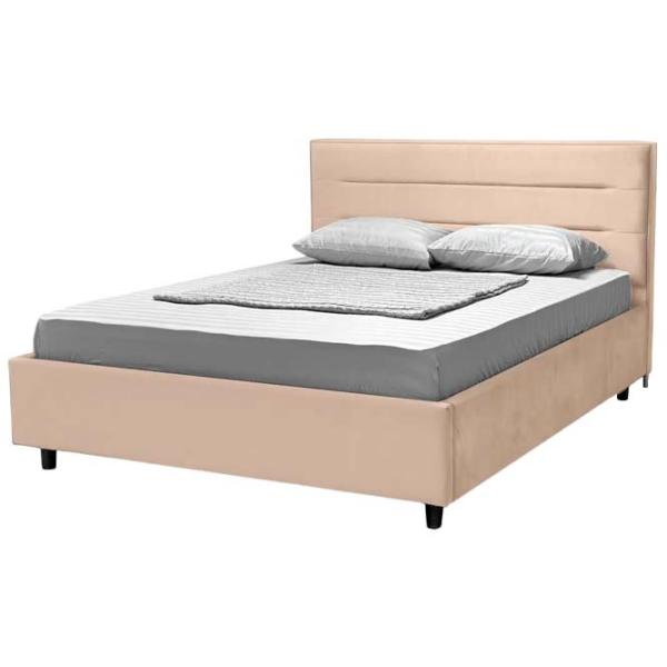 Кровать Crinela Confort Lilia-2 London 02 140 x 200 см / Фанера / Капучино photo 2