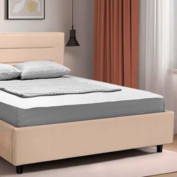 Кровать Crinela Confort Lilia-2 London 02 140 x 200 см / Фанера / Капучино photo 4