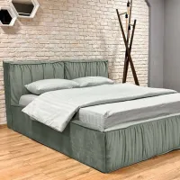Кровать Crinela Premium Selina Laguna 43 160 x 200 см / Фанера / Серый photo 2