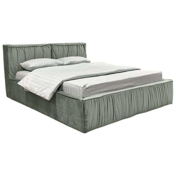 Кровать Crinela Premium Selina Laguna 43 180 x 200 см / Фанера / Серый photo 1