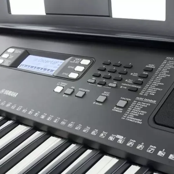 Цифровой синтезатор Yamaha SR-E383 61 клавиш / 64 голоса / Пластик / Черный photo 4