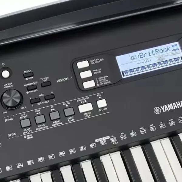 Цифровой синтезатор Yamaha SR-E383 61 клавиш / 64 голоса / Пластик / Черный photo 5