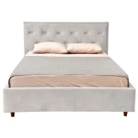 Pat Crinela Lux Bela Mono 03 160 x 200 cm / Placaj / Light Gray photo 3