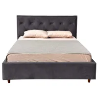 Pat Crinela Lux Bela Mono 07 160 x 200 cm / Placaj / Dark Gray photo 2