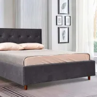 Pat Crinela Lux Bela Mono 07 160 x 200 cm / Placaj / Dark Gray photo 4